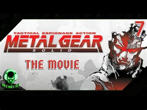 metal gear solid cutscene you get in the box|metal gear solid full movie.